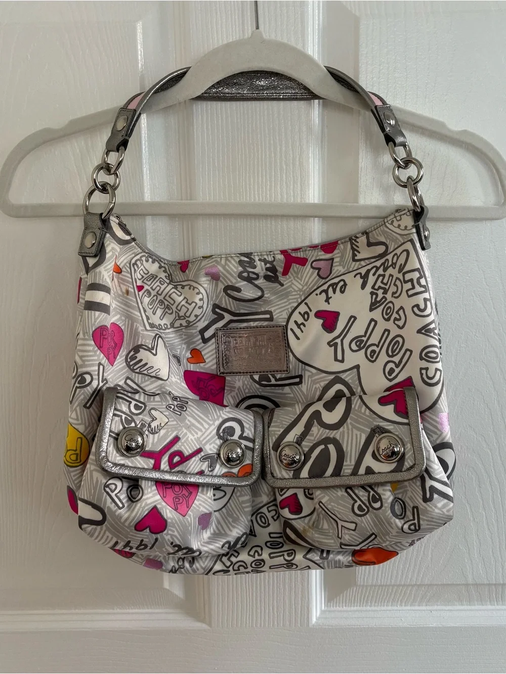 Coach signature hobo